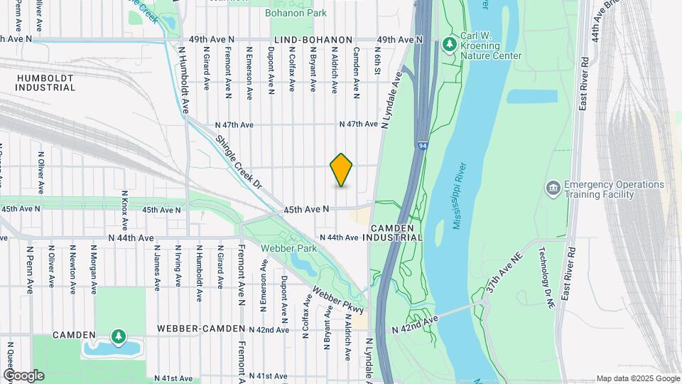4522 Aldrich Ave N, Unit B Mapa y Detalles de la Ubicación