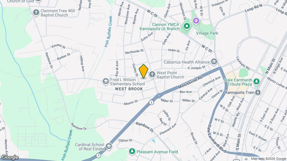 1112 Pine St Map and Location Details