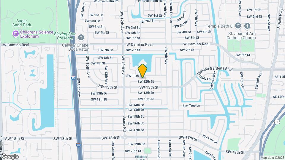 1109 SW 12th St Map and Location Details