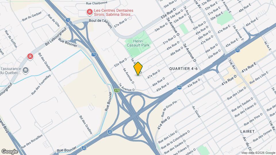 4795 5E Av O Map and Location Details