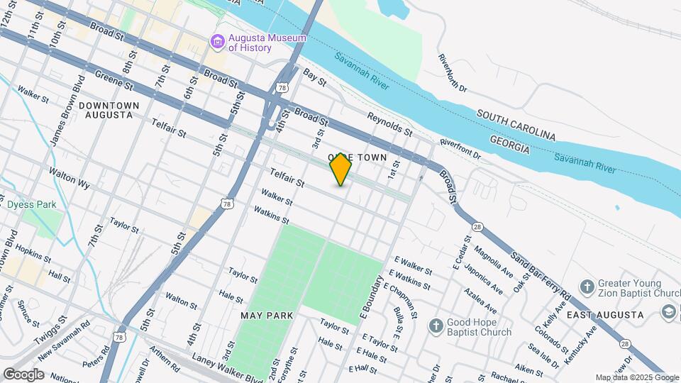 209 Telfair St Map and Location Details