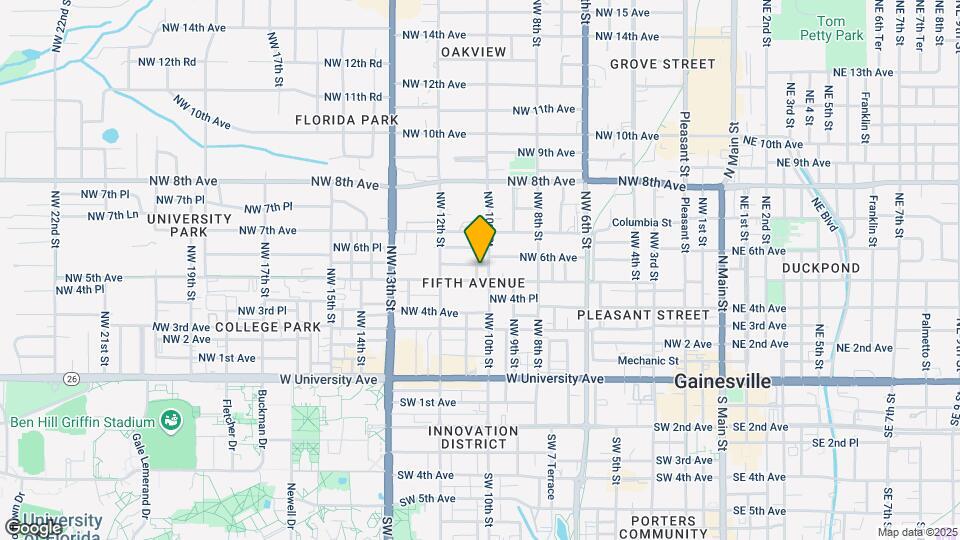 1009 NW 6th Ave Mapa y Detalles de la Ubicación