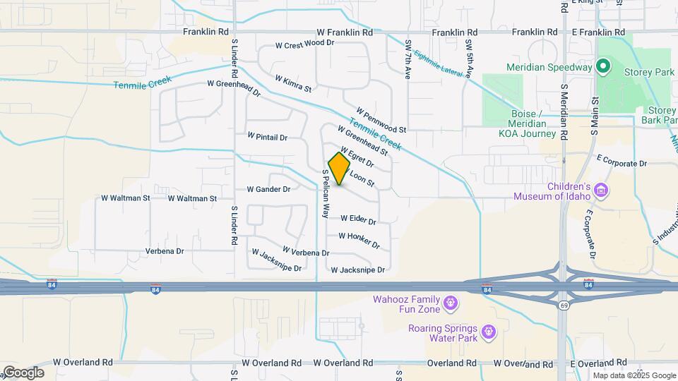 1093 W Waltman Dr Map and Location Details