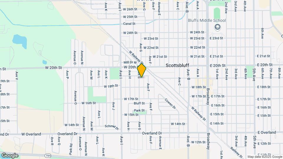 1823 Ave G Map and Location Details