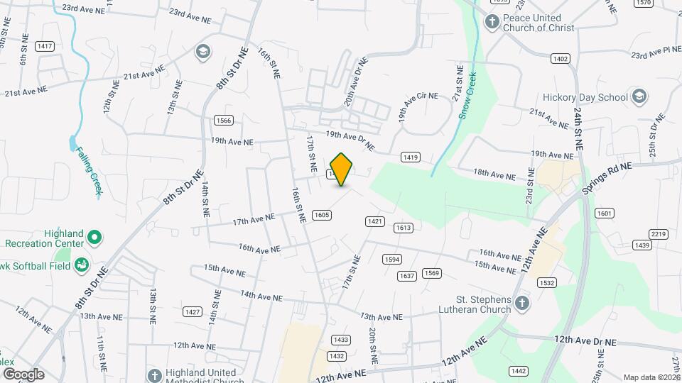 1781 17th Ave NE Map and Location Details