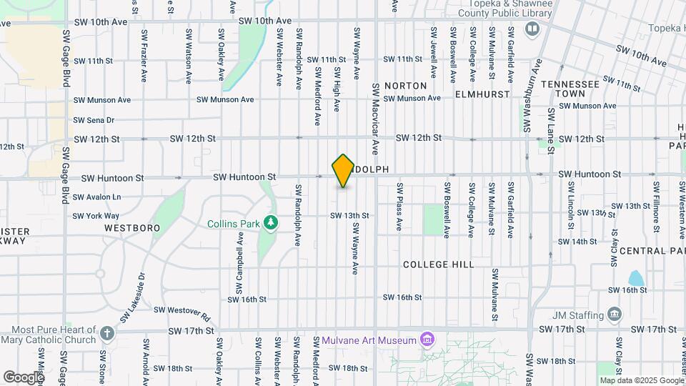 1270 SW High Ave Map and Location Details