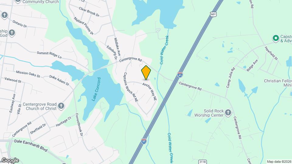 855 Anchor Way NE Map and Location Details