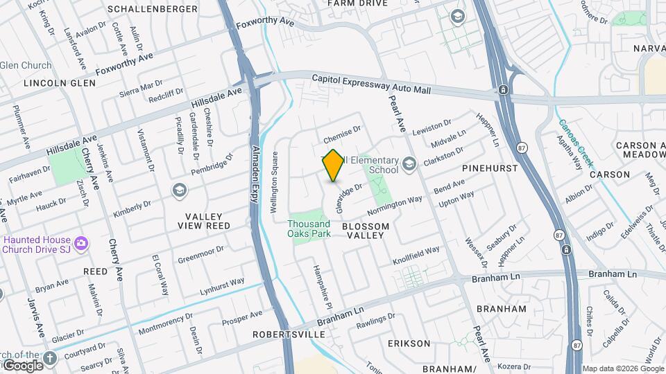 3863 Villa Glen Way Map and Location Details