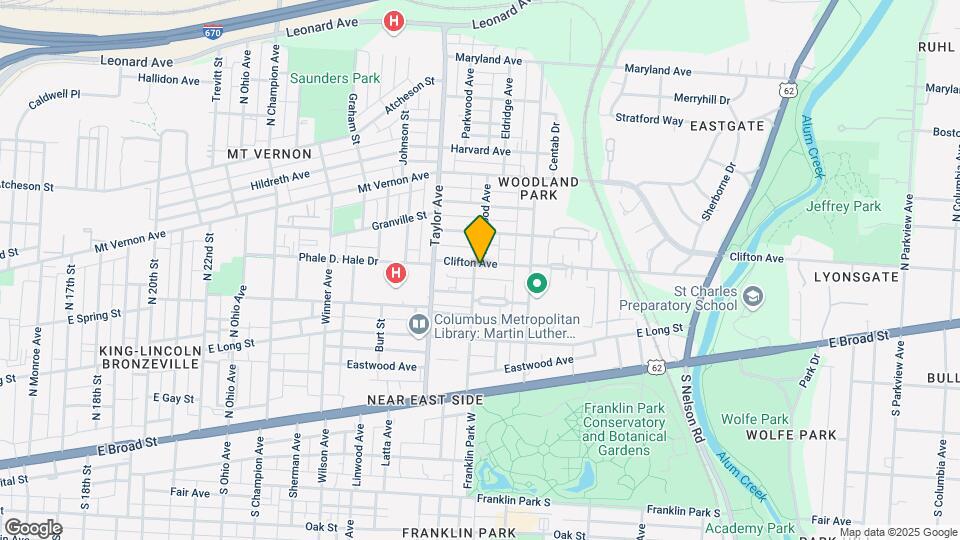 174-192 Parkwood Ave Mapa y Detalles de la Ubicación