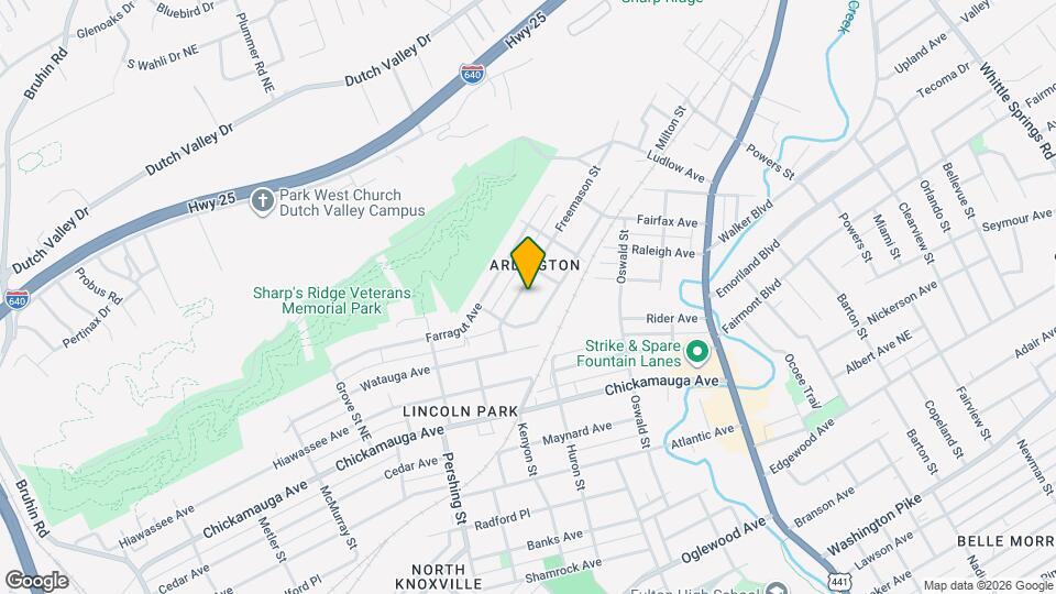 830 Freemason St Map and Location Details