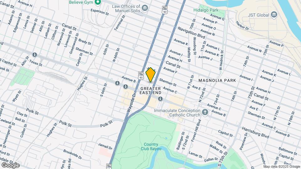 6836 Avenue C Mapa y Detalles de la Ubicación