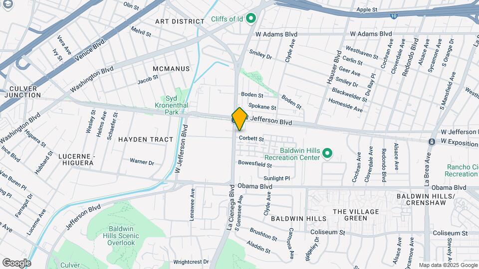 5785 Corbett St Map and Location Details