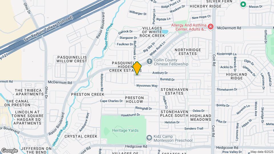 4529 Burnhill Dr Map and Location Details