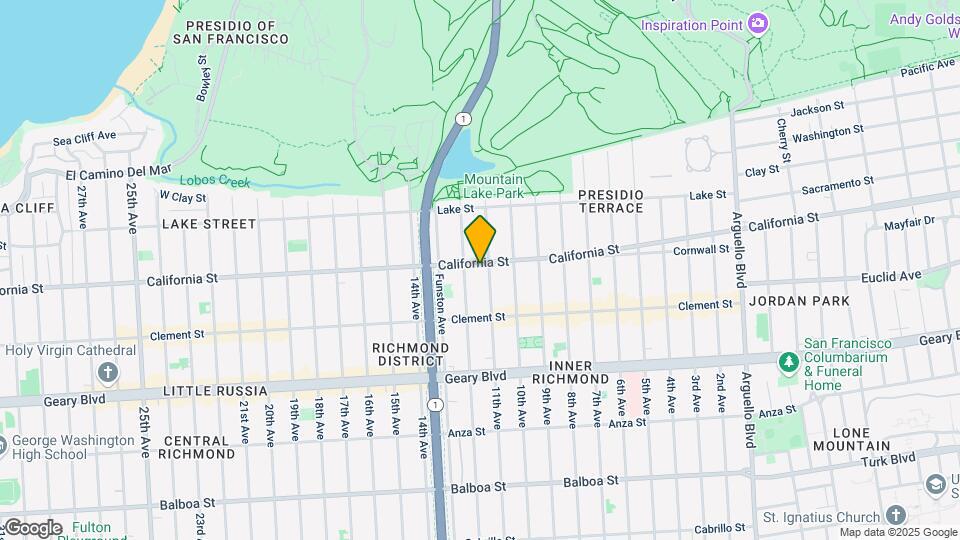 4921 California St Map and Location Details