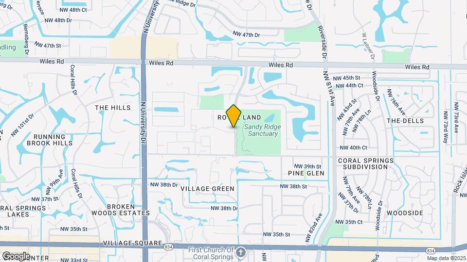 4106 NW 88th Ave Map and Location Details