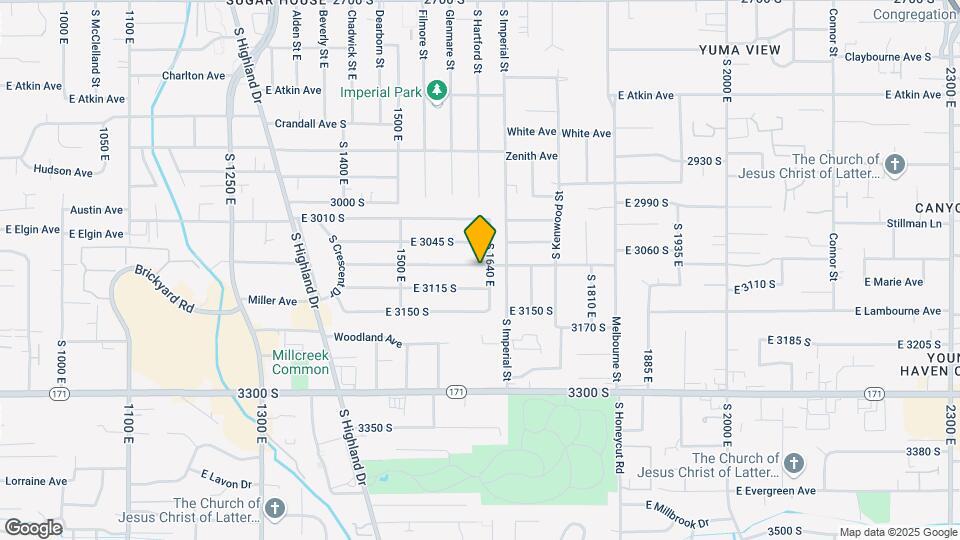 1622 E Gregson Ave Map and Location Details