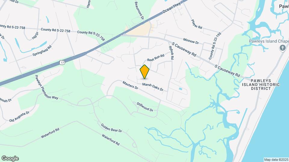 206 Marsh Oaks Dr Map and Location Details
