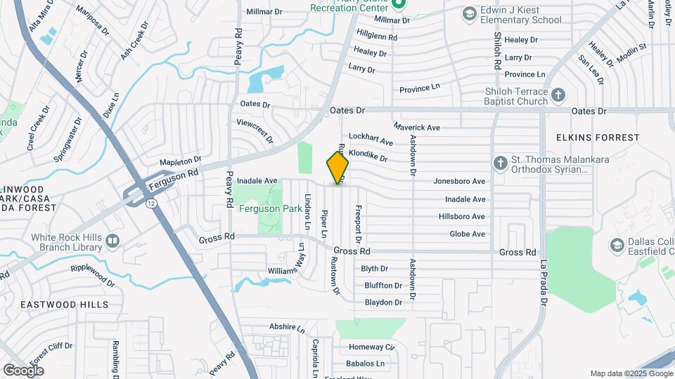9317 Rustown Dr Map and Location Details