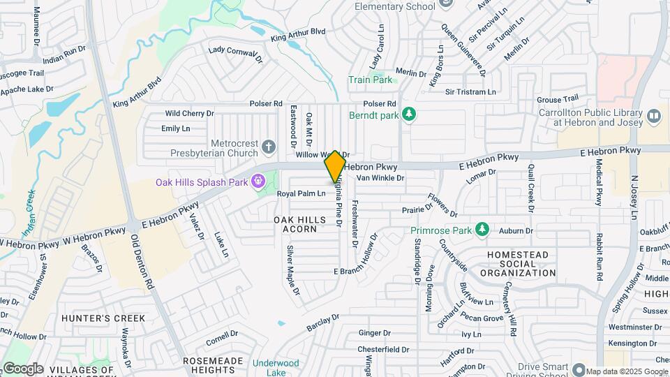 1327 Royal Palm Ln Map and Location Details