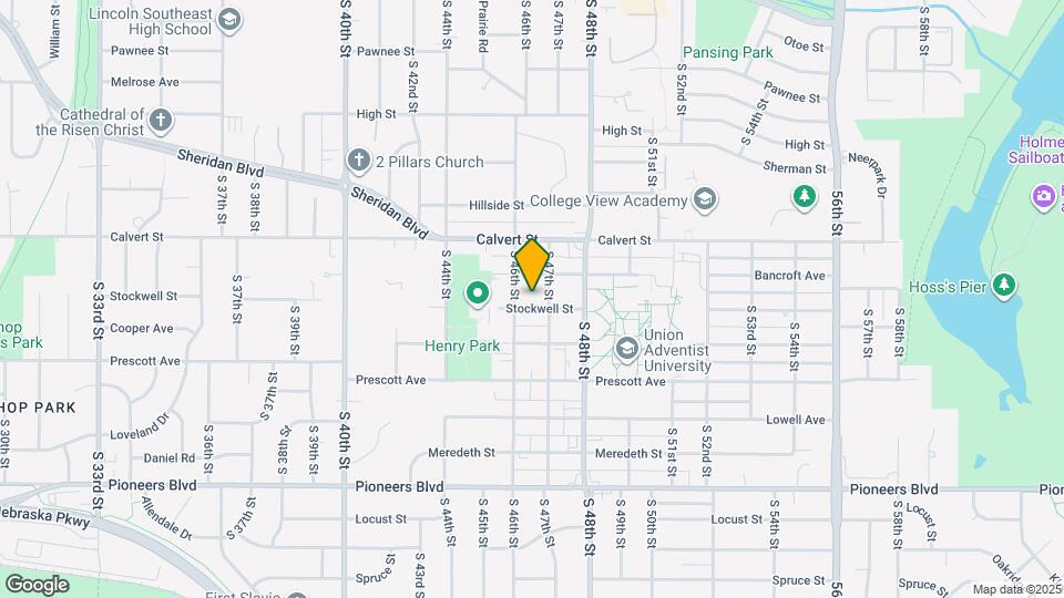 4626 Stockwell St Map and Location Details