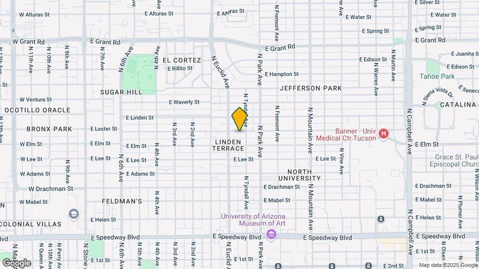 832 E Lester St Map and Location Details