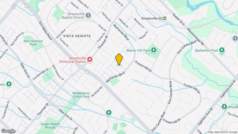 5611 Palmerston Crescent Map and Location Details