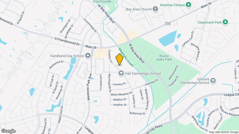 222 Old Oaks St Map and Location Details