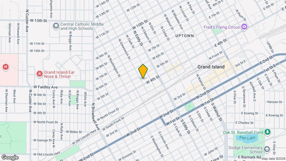 405 N Greenwich St Map and Location Details