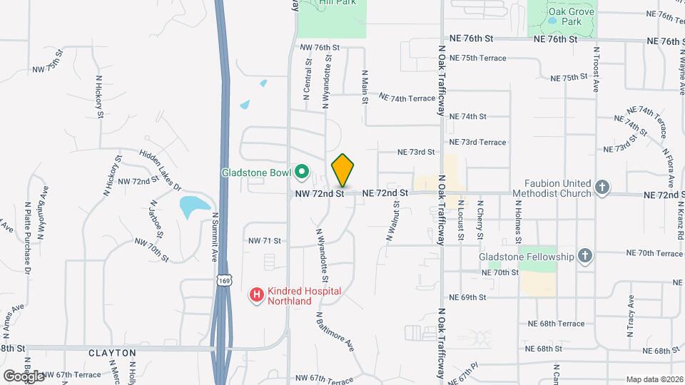 Gladstone Village Mapa y Detalles de la Ubicación