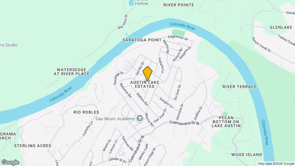 2407 De Soto Dr Map and Location Details