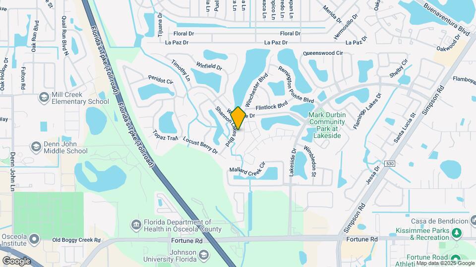 2081 Shannon Lakes Blvd Map and Location Details