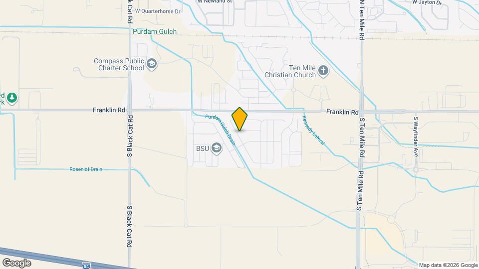 206 S Iceberg Lake Ave Map and Location Details