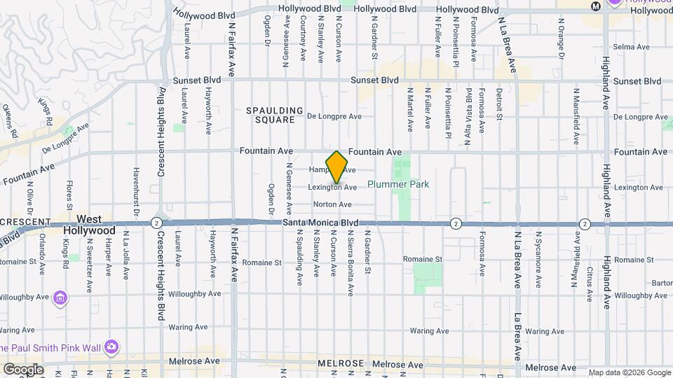 7602 Lexington Ave, Unit 12 Mapa y Detalles de la Ubicación