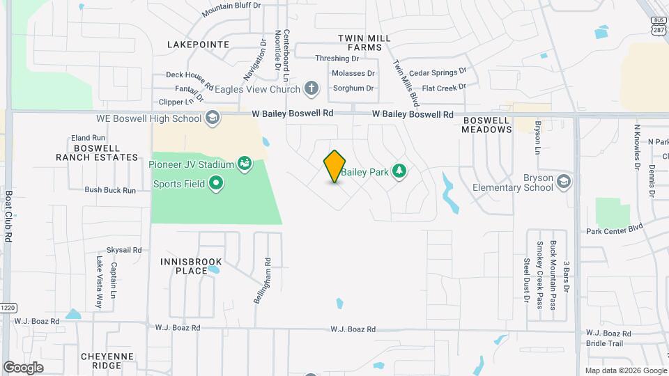 8521 Nightfall Ln Mapa y Detalles de la Ubicación