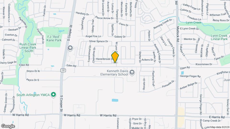 6808 W Lynn Creek Dr Map and Location Details