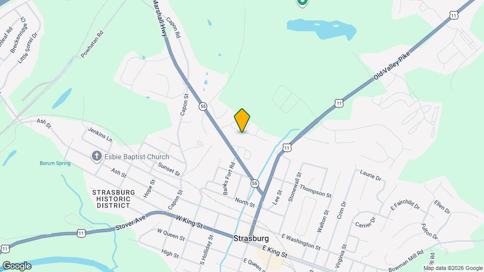 610 Pendleton Ln Map and Location Details