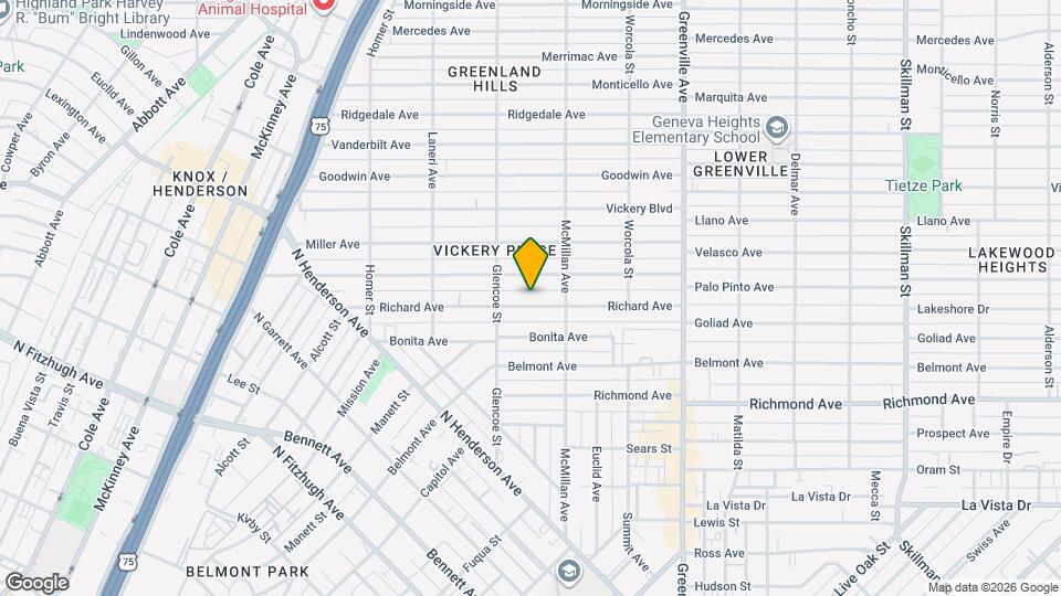 5429 Richard Ave Map and Location Details