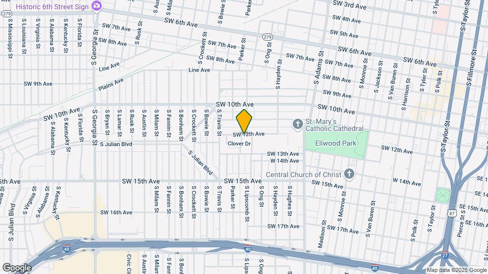 1405 SW 12th Ave Map and Location Details