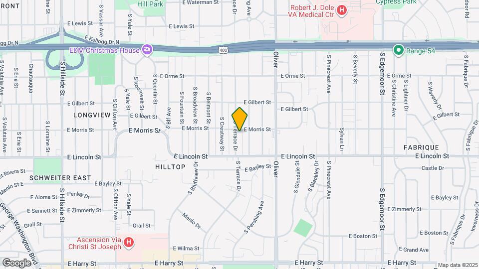 810 S Terrace Dr Map and Location Details