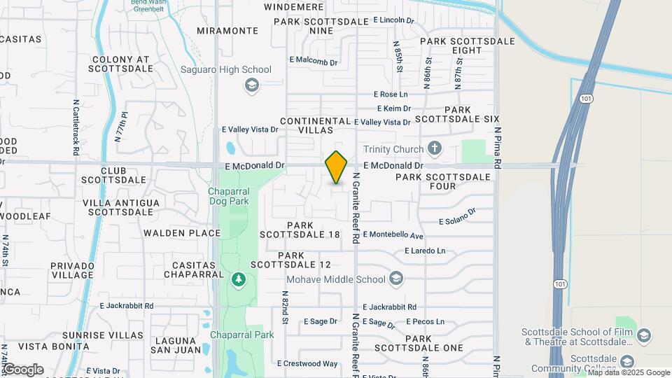 5953 N 83rd St Map and Location Details