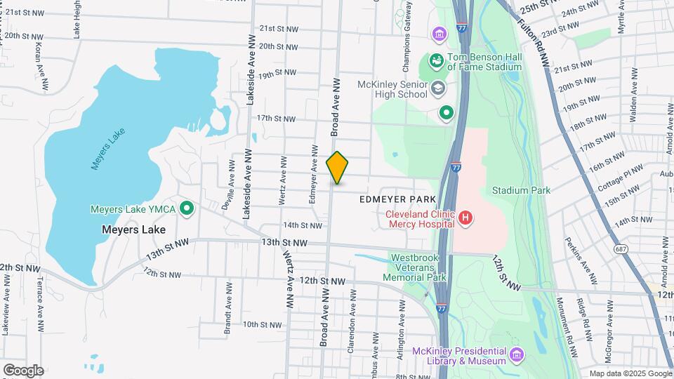 1506 Broad Ave NW Map and Location Details