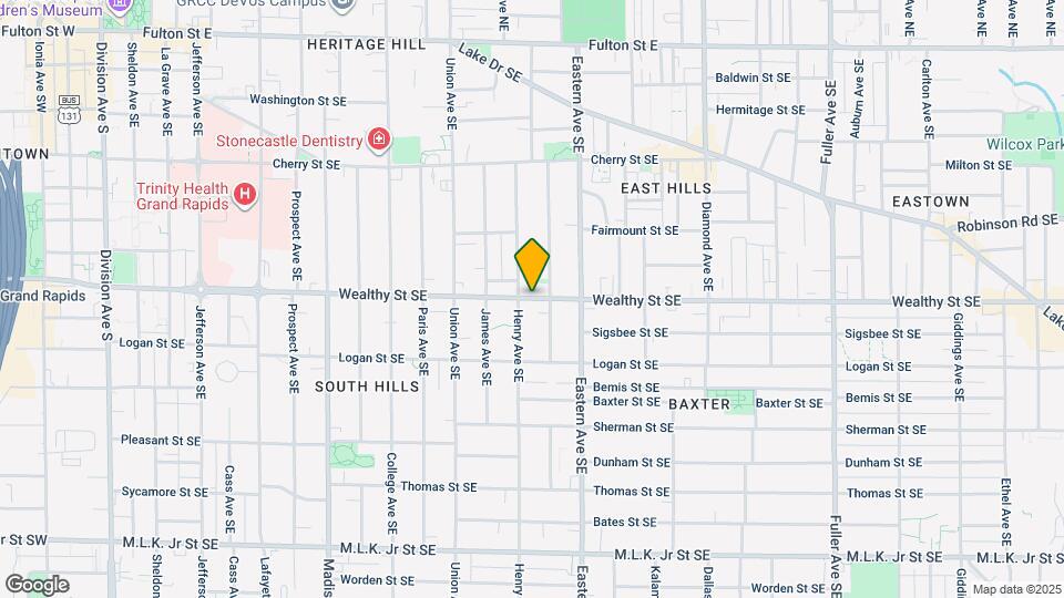 708 Wealthy St SE Mapa y Detalles de la Ubicación