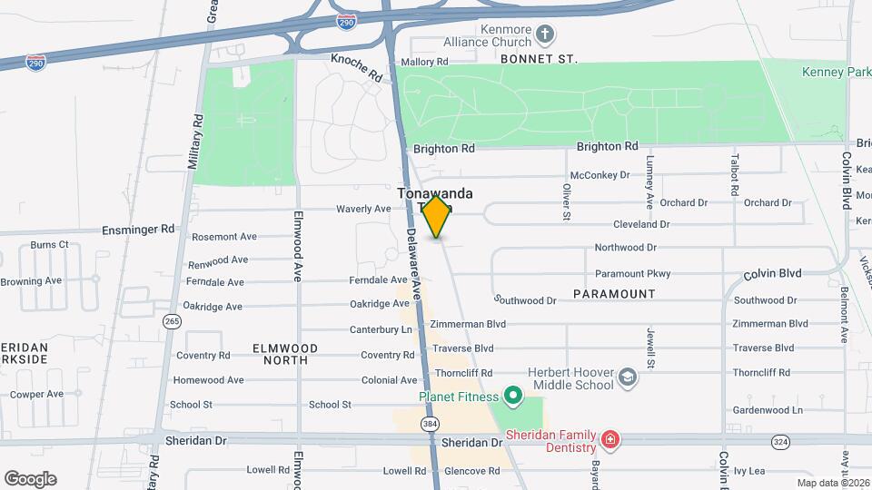 966 Delaware Rd Mapa y Detalles de la Ubicación