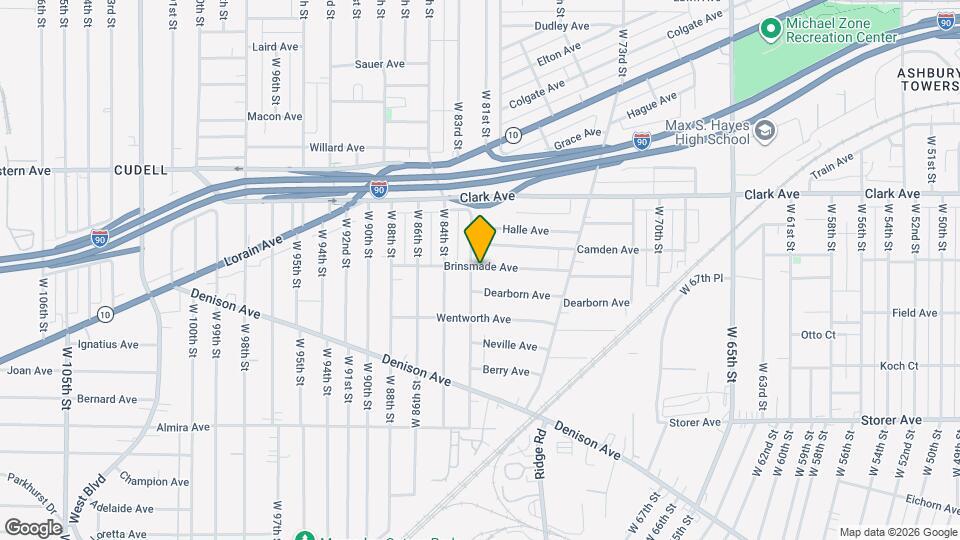 3181 W 82nd St, Unit UP Map and Location Details