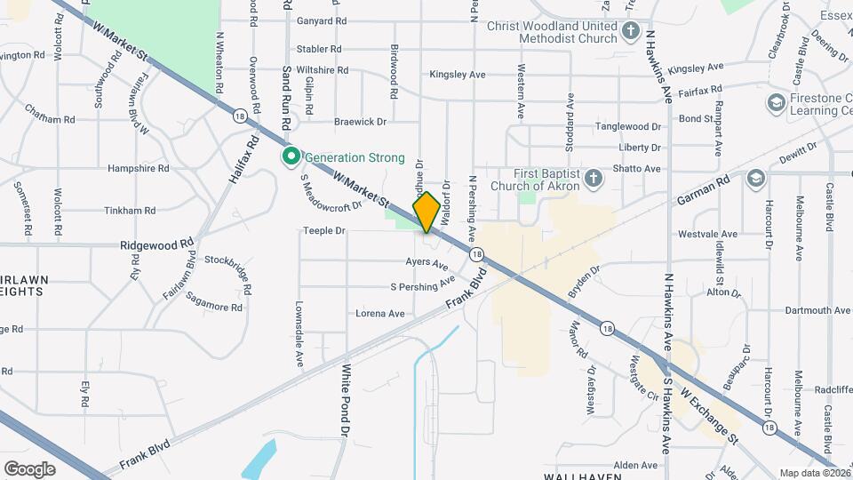 1946 White Pond Dr Map and Location Details