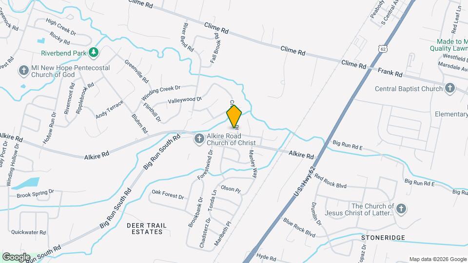 3020 Rivercliff Rd Map and Location Details