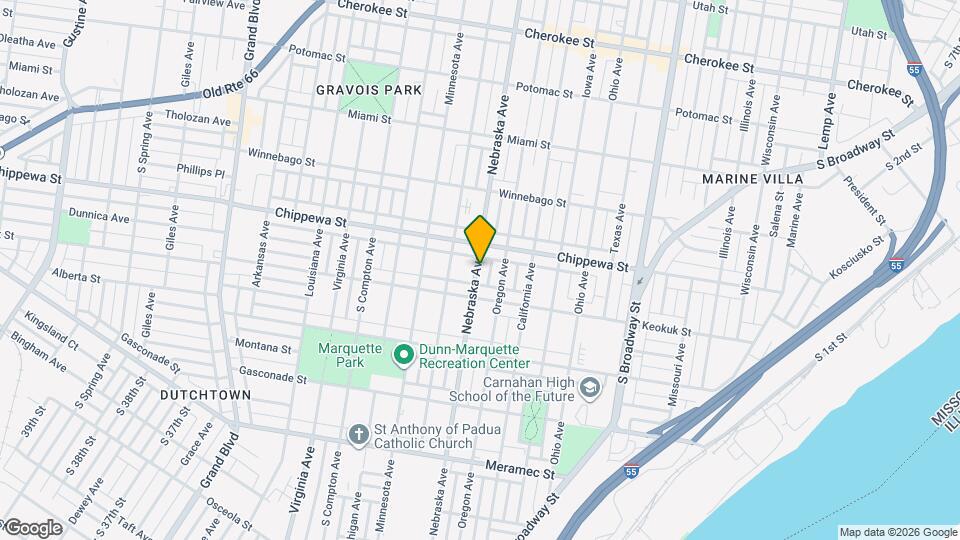 3826 Nebraska Ave Map and Location Details