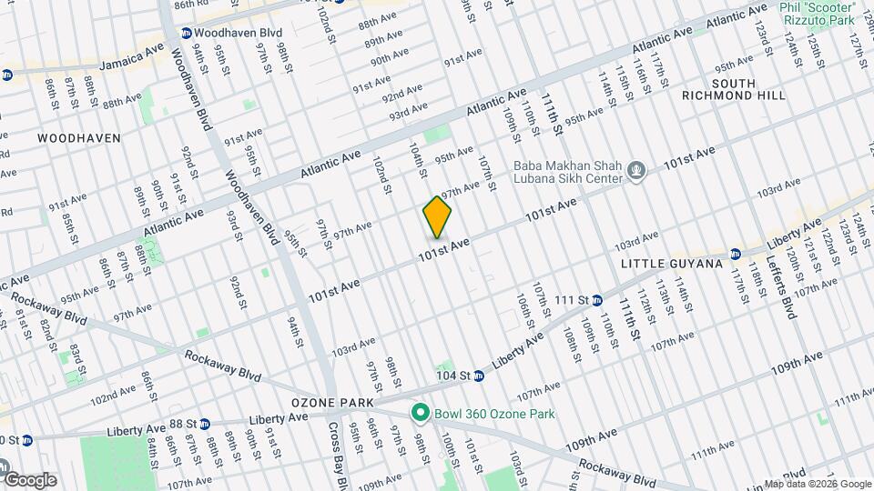 103-05 101st Ave Map and Location Details