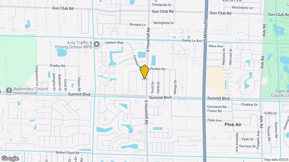 814 Hill Dr Map and Location Details