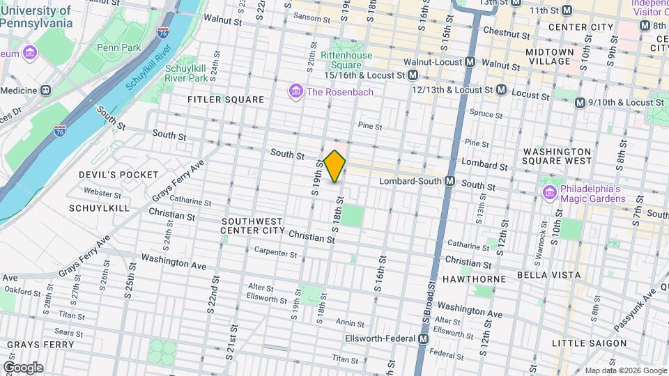 1811 Pemberton St Map and Location Details